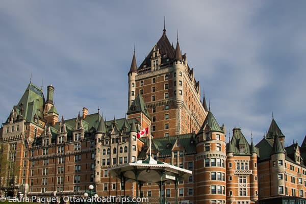 Fairmont Le Chateau Frontenac hotel, Quebec City.