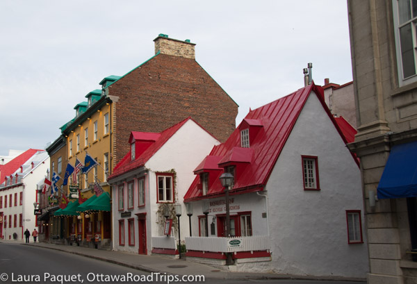 Rue Saint Louis in Old Quebec.