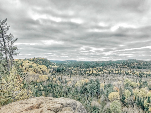 The view from Eagles' Nest at Calabogie Peaks Resort. Photo by Hollie Grace Davies.