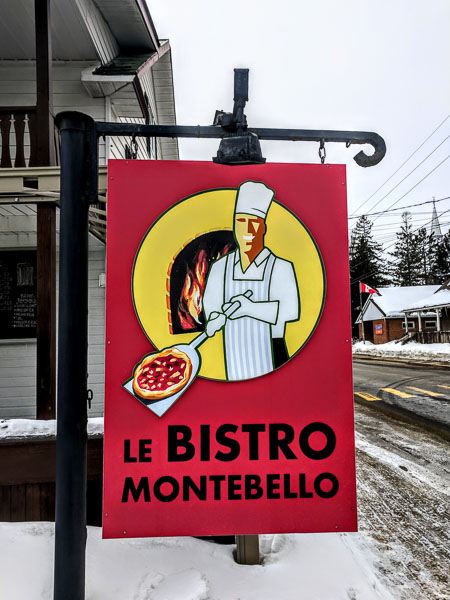 Le Bistro Montebello. Photo by Katharine Fletcher.